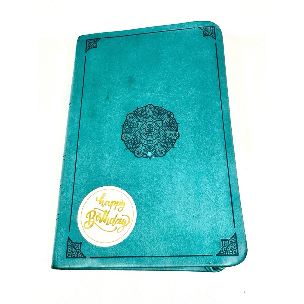 ESV Holy Bible Crossway TruTone Teal Mandala Compact English Standard Version